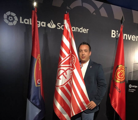 Daniel Hurtado estuvo en la bienvenida organizada por la Liga a los nuevos equipos 