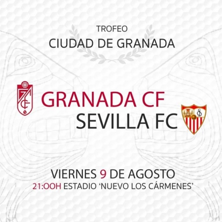 El Sevilla será el rival en el Trofeo Ciudad de Granada (GRJ)