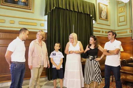 El Ayuntamiento de Motril ha recibido a Rafael Pedregosa (AYTO. MOTRIL)