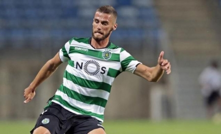 Duarte con la camisola del Sporting de Lisboa (Foto: eldesmarque.com)