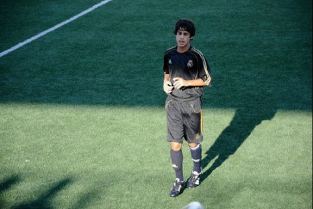 Mario, en su etapa como jugador del Real Madrid Castilla