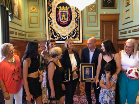 Recepción a Luis Rubiales en el Ayuntamiento de Motril (AYTO. MOTRIL)