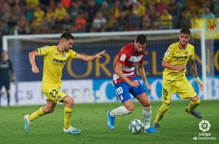 Antonio Puertas contribuyó con un gol al empate del Granada (LA LIGA)