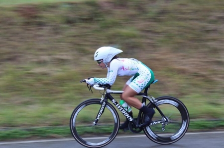 Carlos Rodríguez durante la crono (ANDALUCIA CICLISMO) 