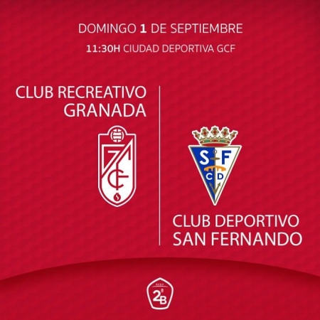 El Recreativo recibirá al San Fernando (GRANADA CF)