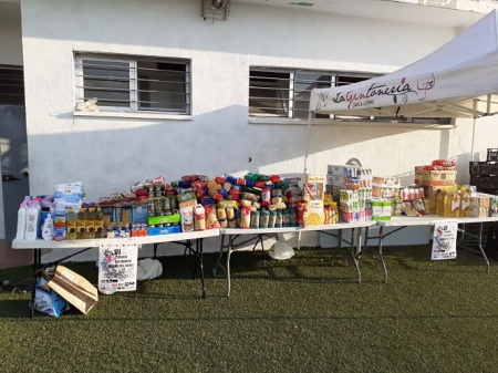 Alimentos recaudados en Vegas del Genil (AYTO. VEGAS DEL GENIL)