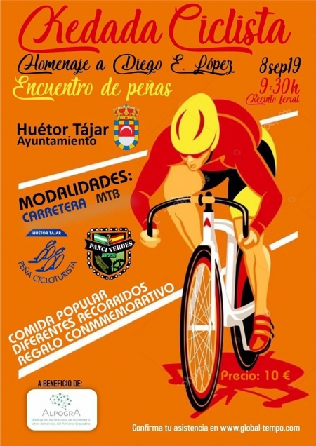 `Kedada ciclista`  en Huétor Tájar (AYTO. HUÉTOR TÁJAR)