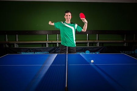José Manuel Ruiz está preparando el  europeo de Paratenis de Mesa
