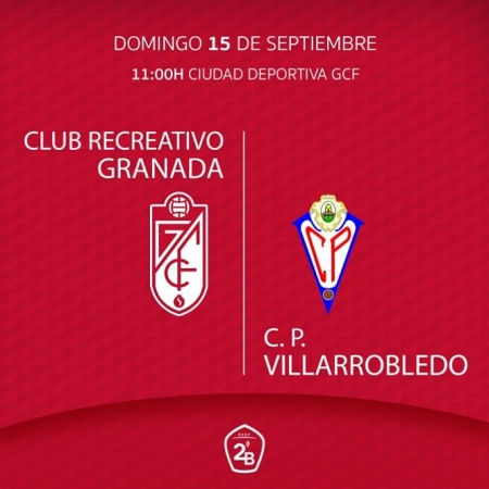 El Recreativo de Granada recibirá al Villarrobledo (GRANADA CF)