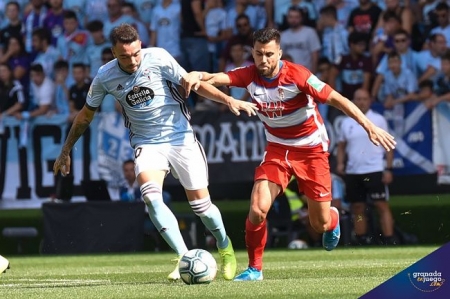 El Granada se llevó la victoria de Vigo (JOSÉ M. BALDOMERO) El Granada se llevó la victoria de Vigo (JOSÉ M. BALDOMERO)