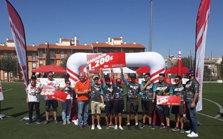 Ganadores de la prueba de la Liga Ibérica de drones (AYTO. GRANADA) 