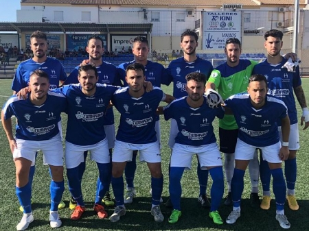 Once inicial del Maracena en el `Miguel Moranto` (@UD_MARACENA)