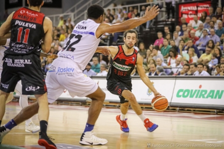 Josep Pérez durante el partido ante Marín (FUNDACIÓN CB GRANADA) 