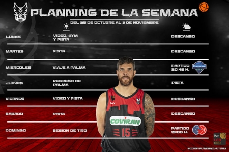 El Covirán Granada disputará su primera semana de tres partidos (FUNDACIÓN CB GRANADA)