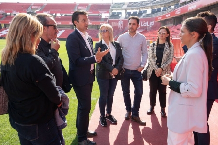 Francisco Cuenca se ha reunido con los dirigentes del Granada CF (PSOE)