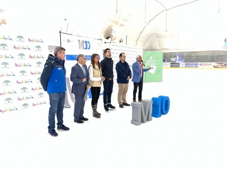 Javier Fernández ha dado una charla en el Iglood e Pulianas (JUNTA)
