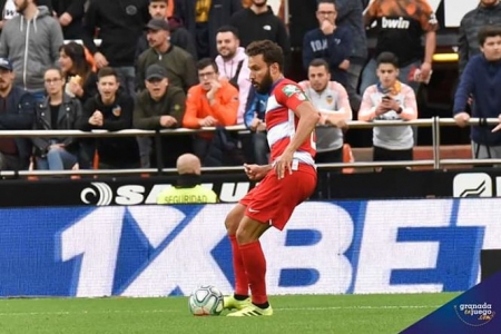 Germán fue de los más destacados en el encuentro ante el Valencia (JOSÉ M. BALDOMERO)