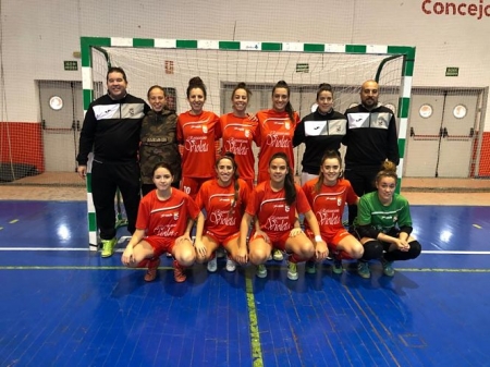 Conjunto femenino del Albolote Futsal (AFS)
