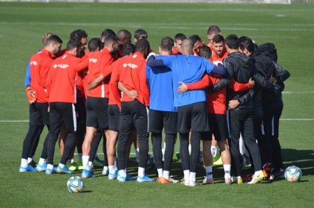 Diego Martínez ha ofrecido esta mañana la lista de convocados (GRJ)