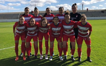 Once inicial del Granada Femenino ante Albacete (GRANADA CF,)