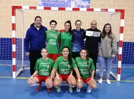 Equipo del Albolote Futsal Femenino (AFS)