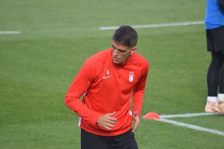 Martínez no ha estado hoy sobre el césped (GRJ)