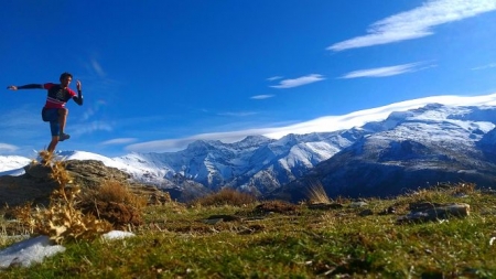 Carrera por montaña en Güejar Sierra 