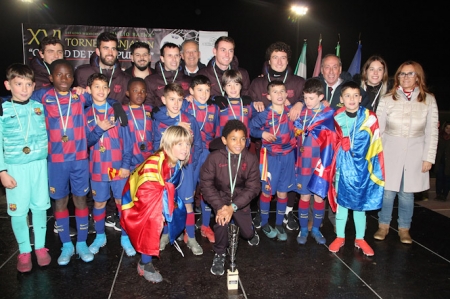 El FC Barcelona se ha llevado el torneo de Pinos Puente (TORNEO CIUDAD DE PINOS PUENTE) 