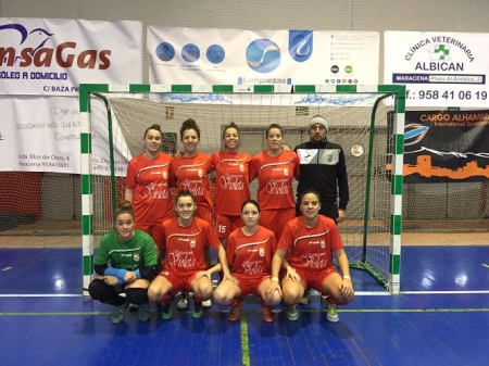 Equipo del Albolote Futsal Femenino 