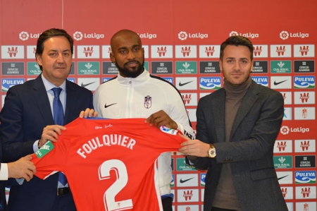 Foulquier, en su presentación como rojiblanco (GRJ)