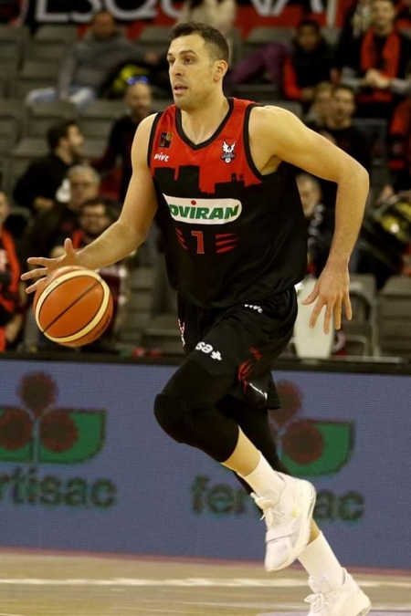 Alejandro Bortolussi en el encuentro ante Carraminbre Valladolid (JOSÉ VELASCO)