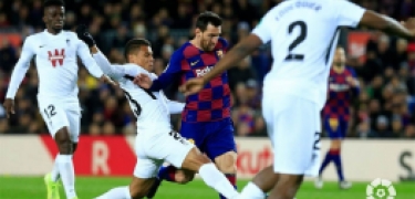 Messi desniveló el marcador a favor del FC Barcelona ( LA LIGA) Messi desniveló el marcador a favor del FC Barcelona ( LA LIGA)