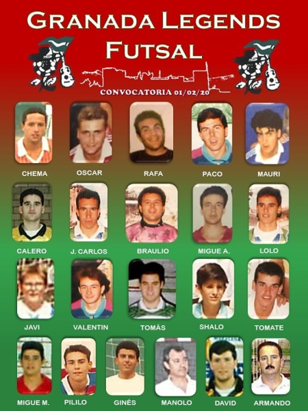 Jugadores que participaran en el evento 