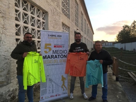 Presentación de la Media Maraton de Vegas del genil (AYTO . VEGAS DEL GENIL)