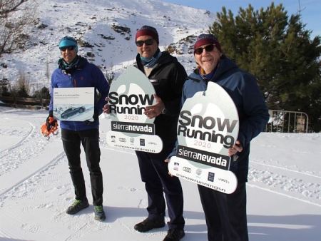 Imagen de la presentación del `Snow Running` de Sierra Nevada (CETURSA) 