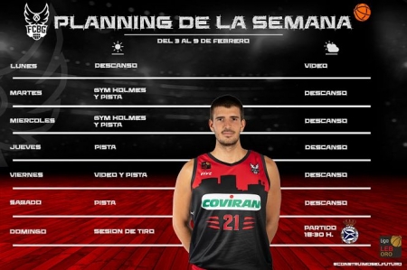 Planning semanal de la Fundación CB Granada (FUNDACION CB GRANADA)