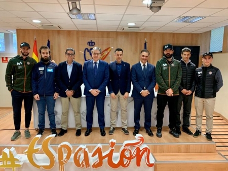 Presentación del Campeonato del Mundo de Snowboard Cross de Sierra nevada (Granada) (CETURSA) 