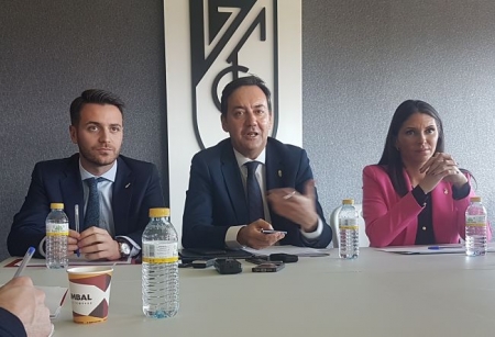 Fran Sánchez, Monterrubio y Paula de la Peña (GRJ)