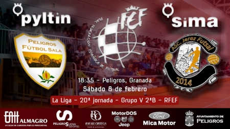 El Sima Peligros recibirá a Jerez Futsal (PFS) 
