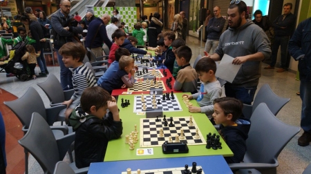 Imagen del torneo de Ajedrez en Alhsur 