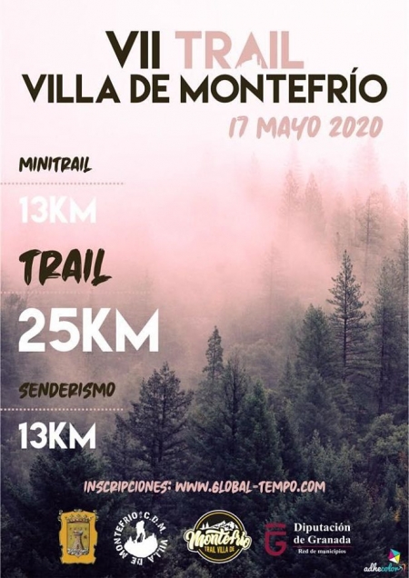 Cartel del Trail de Montefrío (AYTO. MONTEFRÍO) 