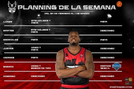 Plan Semanal del Covirán Granada (FUNDACIÓN CB GRANADA) 