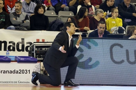Pablo Pin durante un partido (JOSÉ VELASCO)