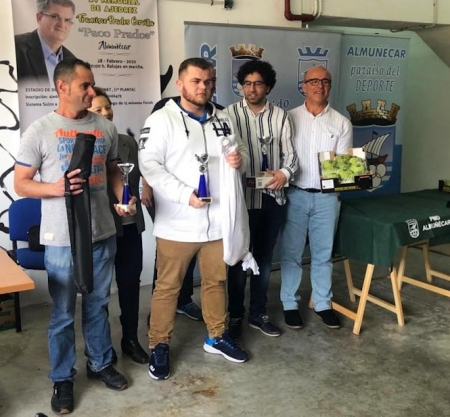 Podium del Torneo de Ajedrez `Paco Prados` (AYTO. ALMUÑECAR) 