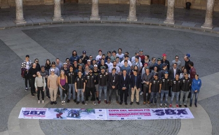 Imagen de la presentación de la prueba de SBX en la Alhambra (CETURSA) 