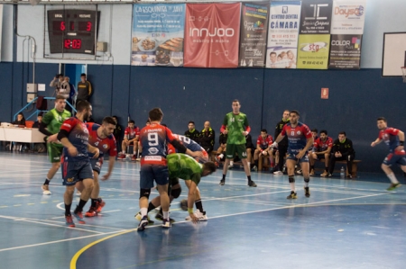 Imagen del partido entre BM Maracena y Safa Madrid (BM MARACENA) 