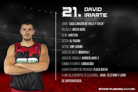 Entrevista personal a David Iriarte (FUNDACIÓN CB GRANADA) 