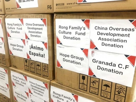 Material que será enviado a España (GCF) Material que será enviado a España (GCF)