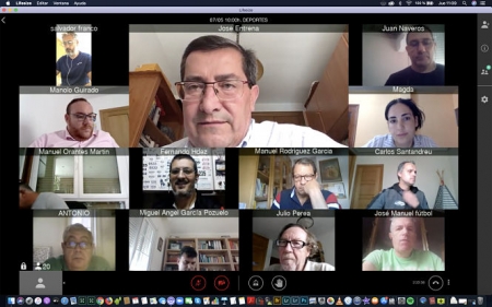 José Entrena se ha reunido telemáticamente con presidentes de las Federaciónes Deportivas (DIPUTACIÓN) 