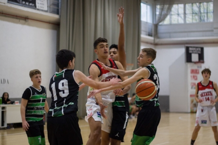 Ángel Corpas durante un partido con el Cadete (FUNDACIÓN CB GRANADA) 